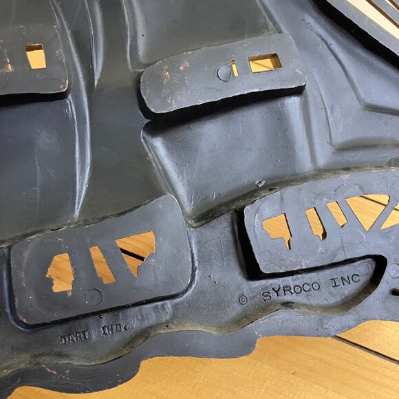 Nautical Sail Ship Wall Hanging Vintage Plastic Coppercraft Syroco 4261 Dart Ind - Picture 5 of 5